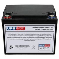 Cellpower CPX 50-12 12V 50Ah Replacement Battery
