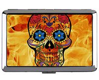 Yanteng Cigarette Case/Box,Surrealism Colorful Flowers Professional Business Card Holder