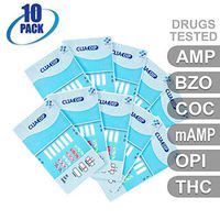 MiCare [10pk] - 6-Panel Urine Drug Test Card (AMP/BZO/COC/mAMP/OPI/THC) #MI-WDOA-264
