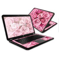 Mightyskins Skin Compatible with Hp Pavilion G6 Laptop with 15.6" Screen Wrap Sticker Skins Pink Roses