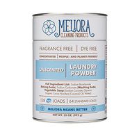 Meliora Cleaning Products, Laundry Powder, Unscented, 128 HE (64 Standard) Loads