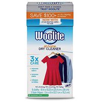 Woolite at Home Dry Cleaner, Fragrance Free, 2 Pack, 12 Cloths