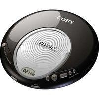 Coby CXCD114BLK Slim Personal CD Player, Black (Discontinued by manufacturer)