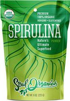 Organic Spirulina Powder - USDA Organic Certified - Premium Blue Green Algae Powder for Natural Energy and Nutrition