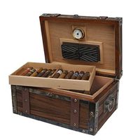 Steampunk Trunk humidor 100 Count Trunk Humidor