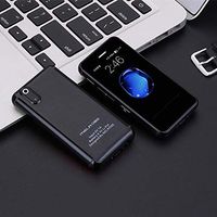 Rcsbtd Network: 3G(Black), Support Bluetooth/WiFi, Android 5.1 MTK6580 Quad Core, 2.45 inch, 1GB+8GB (Color : Black)