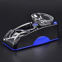 YJJ Electric Cigarette Rolling Injector Machine Automatic Tobacco Roller Maker Size for 85mm,80mm (Blue)