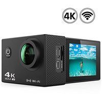 MST AT-30 Action Camera 16MP 4K WiFi Waterproof Sports Cam 170 Degree Ultra Wide-Angle Len with 2 Pcs Rechargeable Batteries and Mounting Accessories Kits