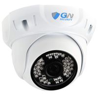 GW Security 5 Megapixel (2592x1920) Super HD 1920P High Definition Outdoor/Indoor PoE Waterproof Security Dome IP Camera with Wide Angle Len