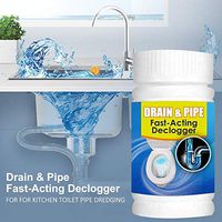 Sundlight Powerful Sink and Drain Cleaner Portable Powder Cleaning Tool Chemical Powder Agent for Kitchen Toilet Pipe Dredging 110G