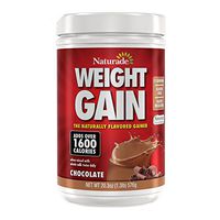 Naturade All-Natural Weight Gain Instant Nutrition Drink Mix, Chocolate, 20.3 Ounce