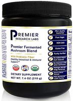 Premier Research Fermented Mushroom Blend (7.4 Oz/Bottle Prebiotic x2) by Premier Biogenics Labs