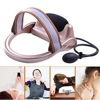 HMAMERÂ Pneumatic Cervical Traction Device - Portable Cervical Correcting Traction Device Soothing Massager for Neck Pain Relief Spine Traction Muscle,Relaxation at Home