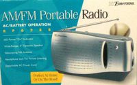Emerson AM/FM Portable Radio