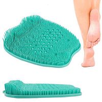 IXAER Shower Foot Scrubber Brush Cleaner Massager Shower Mat Callus Remover with Non-Slip Suction Cups for Foot Circulation, Foot Spa, Exfoliation Dead Skin New
