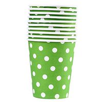Da.Wa Paper Cups Disposable Milk Cups Coffee Drink Paper Cups Wedding Party Supplies (10 Count)
