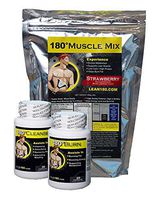 Lean 180 – Best Weight Loss Kit, Great Tasting Protein Shakes, Strong Appetite Suppressant, Fat Burner Diet Pills, Strong Cleanse and Detox Supplement, Get Lean Fast, 30 Day System (Strawberry)