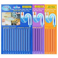 Pipe Cleaning Stick 36 Cleaning rods Keep drains and Pipes Clean and Smell Cleaning Tools Bathtub decontamination Hair Clean Deodorant Anti-Blocking