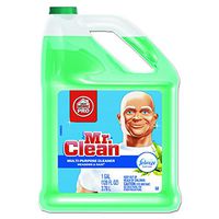 Mr. Clean Multipurpose Cleaning Solution with Febreze, 128 oz. Capacity Bottle, Meadows and Rain Scent