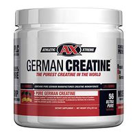 German Creatine (Pure Creapure, The Purest Creatine Monohydrate Available) - 270g (56 Servings) | Micronized Creatine from Germany not Chinese Contaminated Junk