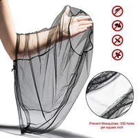 cheerfullus 4 Pack Mosquito Head Net Face Mesh Net Fishing Cap Cover Beekeeping Head Protecting Net for Outdoor Hiking Camping Climbing Walking