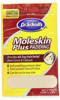 Special pack of 6 DR. SCHOLLS MOLESKIN PLUS 4 1/8 X 3