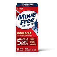 Move Free Advanced, 80 Tablets - Joint Health Supplement with Glucosamine and Chondroitin