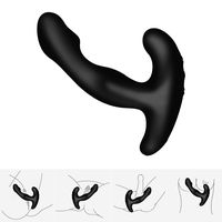 Ànâl Trainer Beads Plug for Advanced Users Rechargeable Electric Massager, Personal Therapeutic Massager, P-rostāte Massager for Male Beginners -Black by Unkey