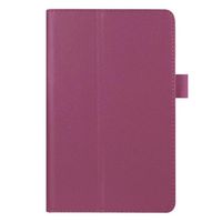 Tiean Leather Case Stand Cover For Amazon Kindle Fire HD 7 2015 Tablet (Purple)