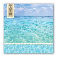 Michel Design Works 20-Count 3-Ply Paper Luncheon Napkins, Beach