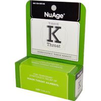 Tissue K Throat NuAge Labs 125 Tabs