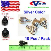 VasterCable, 6-32, 5/16-Inches Computer Case Thumbscrew - 10 Pack