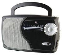 AM/FM Weatherband Radio in Black