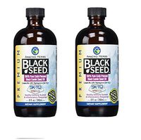 Amazing Herbs Black Seed Cold-Pressed Oil 8oz. (Pack of 2)