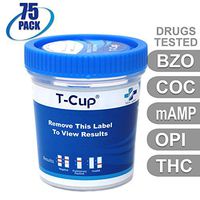MiCare [75pk] - 5-Panel Multi Drug Test Cup (BZO/COC/mAMP/OPI/THC) #MI-TDOA-654