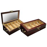 Display Cigar Humidor Cherry 100 Capacity Cigars Humidors