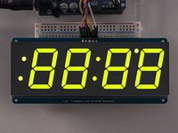 Adafruit 1.2" 4-Digit 7-Segment Display w/I2C Backpack - Green [ADA1268]