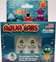 Aqua Ears® Kids Soft Silicone Earplugs 12 Pair (Turtle)