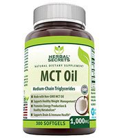 Herbal Secrets MCT Oil 1000 Mg 300 Softgels