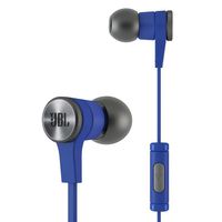 JBL E10 Blue In-Ear Headphones with JBL-Quality Sound and Advanced Styling, Blue