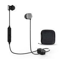 COWIN HE8 Bluetooth Wireless Headphones In-Ear Buds Headphones with Microphones Hi-Fi Deep Bass Wireless Headset Active Noise Cancelling Earbuds Sports Earphones for Workout/Running/Gym-Silver