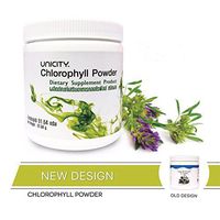 Chlorophyll Powder Unicity, Drink Flush Toxins in Blood, Whitening Bright Skin / N.Weight 91.64g.