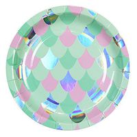 Wish We were Mermaids -7" Paper Dessert Plates, Set of 8