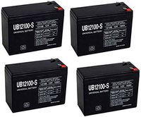 Universal Power Group 12V 10AH Sealed Lead Acid (SLA) Battery for Schwinn S-180 PSH-12100F2-4 Pack