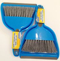 Scrub Buddies Dust Pan & Brush (2 Pack) Blue