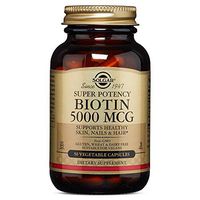 Solgar – Biotin 5,000 mcg, 50 Vegetable Capsules