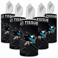 NHL San Jose Sharks Accessories Party Supplies & Party Decorations Tissue Cups 5-Pack