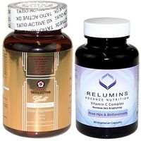 New Tatio Active Gold Glutathione 1800mg and Relumins Vitamin C 60 Capsules!!