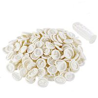 CCINEE 200pcs Disposable Latex Finger Cots Fingertip Protective Rubber Finger Gloves Anti-Static for Electronic Repair, Painting, Make up and Crafts