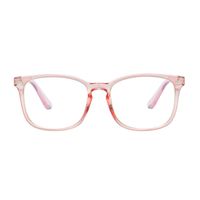 Blue Light Blocking Computer Glasses Anti Glare Elegant Style Case Included Reduce Eyestrain for Screens and Computers Men and Women Pink Crystal